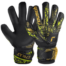 Reusch Attrakt Infinity Finger Support Junior cimdi 54 72 710 7739 / melni / 8