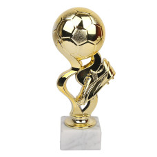 Tryumf Futbola statuete NT948/G / 19 cm / zelts