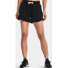 Under Armour UA Rival Fleece Short 1369858 001 / melns / XS