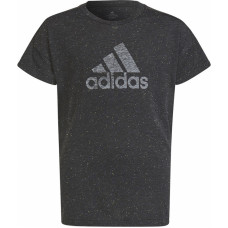 Adidas Badge of Sport Tee meiteņu T-krekls HM2646 / melns / 152 cm