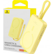 Powerbank Baseus Magnetic Mini 10000mAh 20W MagSafe (yellow)