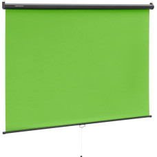 Frommstarck Zaļš fotogrāfiskais fons sienai un griestiem GREEN SCREEN 84'' 206 x 181 cm