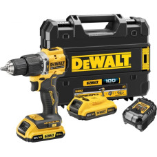 Dewalt-Maszyny Akumulatora triecienurbjmašīna/grieznis 18V Li-Ion 2x2Ah, XR, DeWalt [DCD100YD2T-QW] 100 gadi DeWalt