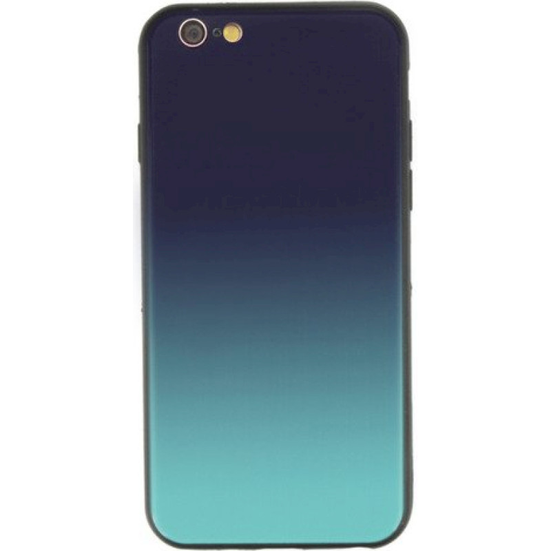 Fusion Aurora Back Case Silikona Aizsargapvalks Priekš Apple iPhone X | XS Melns - Zaļš