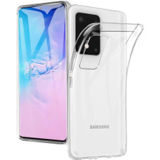 Fusion Ultra Back Case 2 mm Izturīgs Silikona Aizsargapvalks Priekš Samsung G988 Galaxy S20 Ultra | S20 Ultra 5G Caurspīdīgs