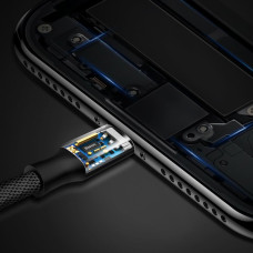 Baseus Yiven USB | Lightning Cable with Material Braid 1,8M black (CALYW-A01)