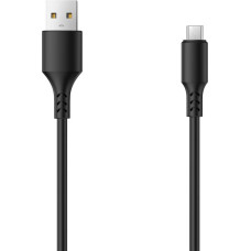 Setty cable USB - microUSB 1,0 m 1A black NEW