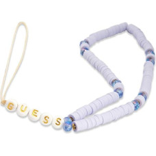 Guess Phone Strap Heishi Beads Lilac