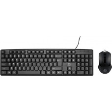 Rebeltec Simson set: wire keyboard + wire mouse black