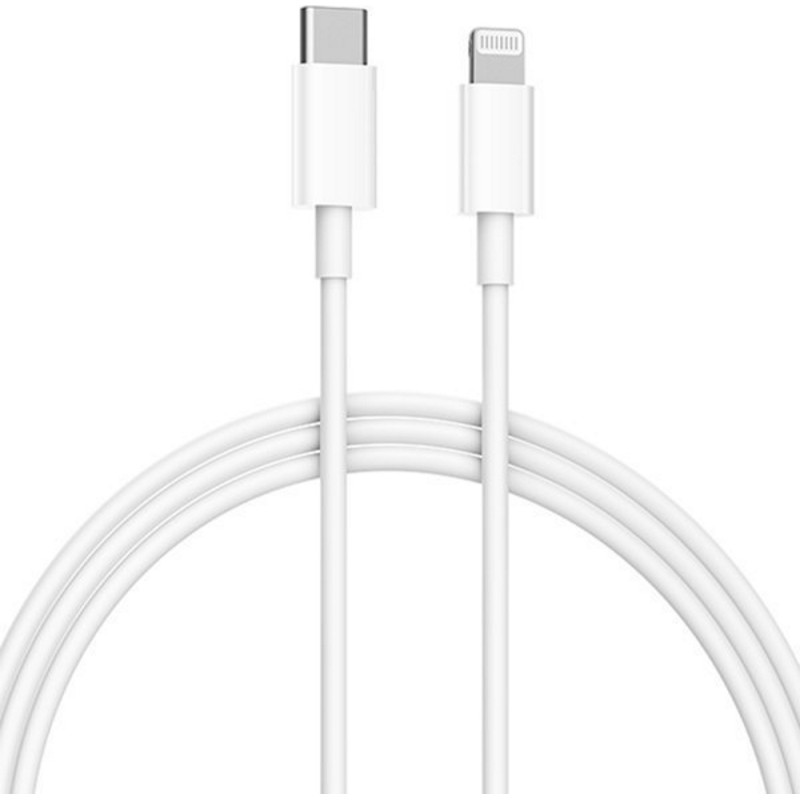 Xiaomi Mi kabel USB - C - Lightning 1,0 m white