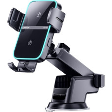 JoyroomJR-ZS246 Dual-Coil Wireless Car Charger Holder (Dashboard)-Black