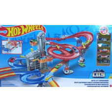 Mattel - Hot Wheels City Auto Lift Expressway Track Set