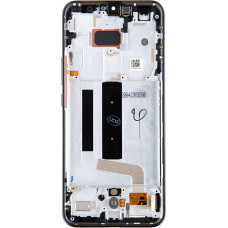 LCD Display + Touch Unit + Front Cover for Xiaomi Mi 10 Lite Gray (Service Pack)