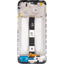 LCD Display + Touch Unit + Front Cover for Xiaomi Redmi 9A Black (Service Pack)