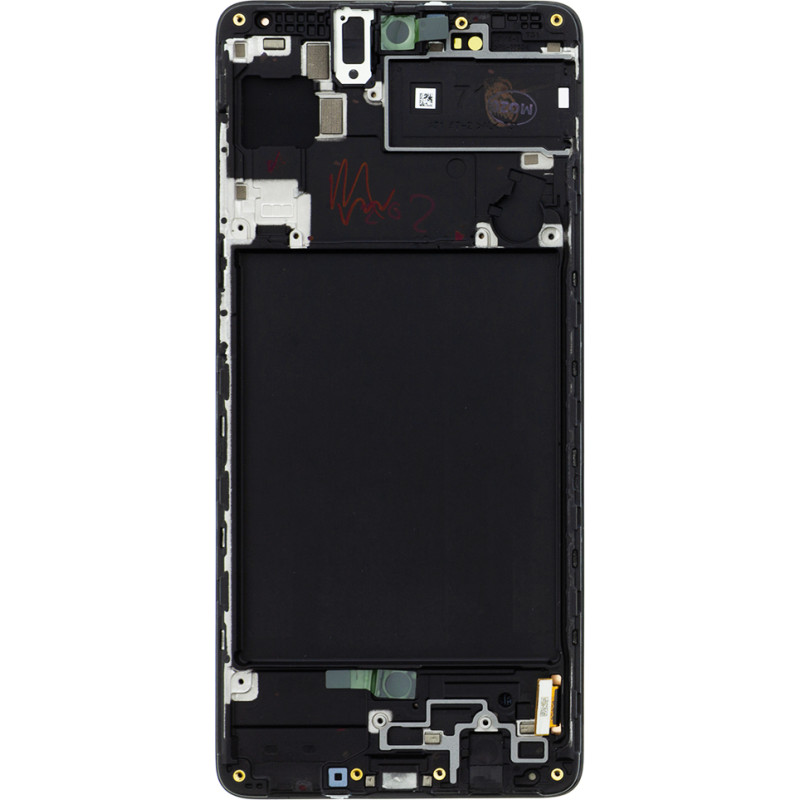 LCD display +Touch Unit Samsung A715 Galaxy A71 Black (Service Pack)