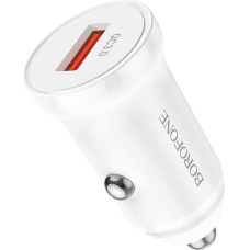 Borofone Car charger BZ18 - USB - QC 3.0 18W white