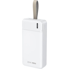 REMAX Power Bank 30000mAh RPP-289 Pure - USB + Type C - PD 20W QC 18W white