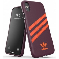 Adidas OR Moulded PU iPhone X|XS bordowo-pomarańczowy|maroon-orange 40561