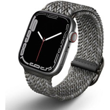 UNIQ pasek Aspen Apple Watch 44|42|45|49 mm Series 4|5|6|7|8|SE|SE2|Ultra Braided DE szary|pebble grey