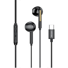 Wired in-ear headphones Vipfan M11, USB-C (black)