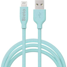 Bioio cable USB - Lightning 1,0 m 2,4A blue