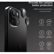 Nillkin CLRFilm Camera Tempered Glass for Apple iPhone 15|15 Plus Black