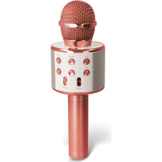 Forever Bluetooth microphone with speaker BMS-300 rose gold
