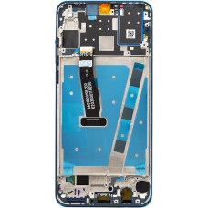For_Huawei Huawei P30 Lite LCD Display + Touch Unit + Front Cover Blue (for 48MP photo)