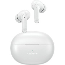 USAMS Słuchawki Bluetooth 5.3 TWS X-Don Series Dual mic ENC bezprzewodowe biały|white BHUXD02 (USAMS-XD18)