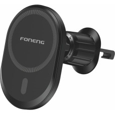 Foneng Car holder CP105 magnetic with induction charging to air vent black