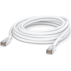 Ubiquiti UACC-Cable-Patch-Outdoor-8m-WH | LAN Patchcord | Āra, Cat.5e STP, 8m, balts