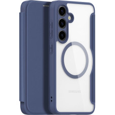 Dux Ducis Skin X Pro case for Samsung S24 with magnetic ring and flap - blue