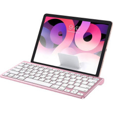 Wireless iPad keyboard Omoton KB088 with tablet holder (rose golden)