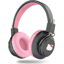 Hello Kitty słuchawki nauszne Bluetooth HKBH9KHLMP różowe|pink Metal Logo