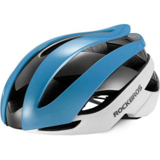 Rockbros 10110004003 bicycle helmet, size L - blue and white