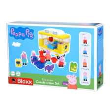 Bloki Bloxx Peppa Pig Camper + 4 figūriņas 54 gab.