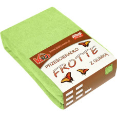 Frotē pieguļošs palags 120x200 laima 058 biezs 200g/m2