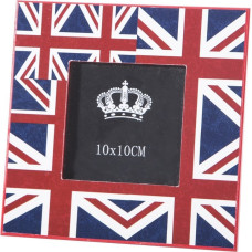 Attēlu rāmis 18x18x1 Lony 01 koka sarkans britu karogs