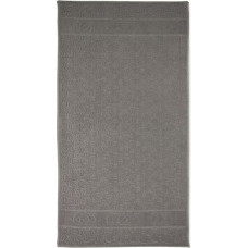 Zīdkoka dvielis 50x100 pelēks taupe frotē 500 g/m2