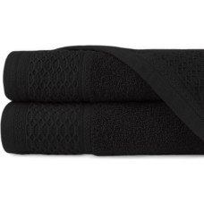 Solano dvielis 30x50 melns frotē 100% kokvilna