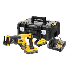 Dewalt-Maszyny bezvada virzuļzāģis 18V, DeWalt [DCS367H2T-QW] 2x5,0Ah BAROŠANAS STĀVOKLIS, Li-Ion