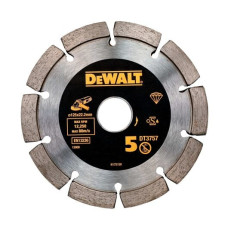 Dewalt-Akcesoria segmentēts dimanta disks mūra javai 125/22.23/6.3mm DeWalt [DT3757-QZ]