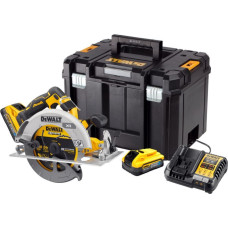 Dewalt-Maszyny Akumulatora ripzāģis 190/30mm, 18V Li-lon 2x5,0Ah POWERSTACK kastē, XR sērija FLEXVOLT ADVANTAGE DeWalt [DCS573H2T-QW]