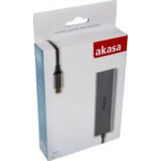 Akasa HUB USB Akasa 4x USB-A 3.0 (AK-CBCA25-18BK)