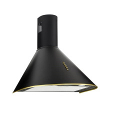 Akpo Chimney Hood Akpo WK-4 Dandys GOLD 50 cm 450 m3/h, Black