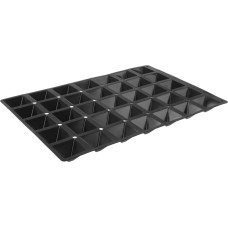 Hendi Nepiedegošas silikona veidnes cepšanai PIRAMĪDA 600x400mm 676264