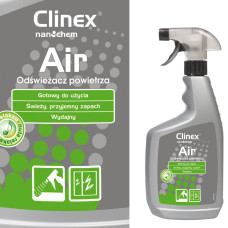 Clinex Efektīvs gaisa atsvaidzinātājs, kas izsmidzināts uz Air - Nuta Relaksu 650ML virsmām