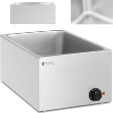 Royal Catering Bain marie elektriskais sildītājs GN 1/1 konteineriem 640 W