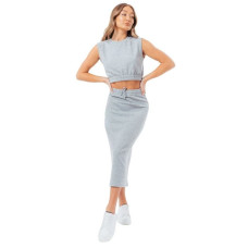 Justhype Sweat Midi Skirt Loungewear Set W LABON007