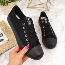 News Low W EVE130E black sneakers